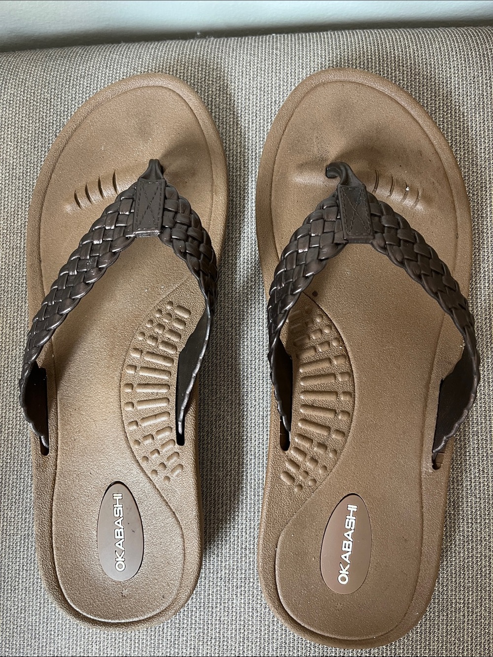 Great condition Okabashi sandals. Size M/Lg. $10